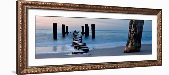 Ocean Sunrise-Fline-Framed Art Print