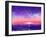 Ocean Sunset Watercolor III-Hallie Clausen-Framed Art Print