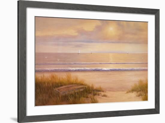 Ocean Surf-Diane Romanello-Framed Art Print