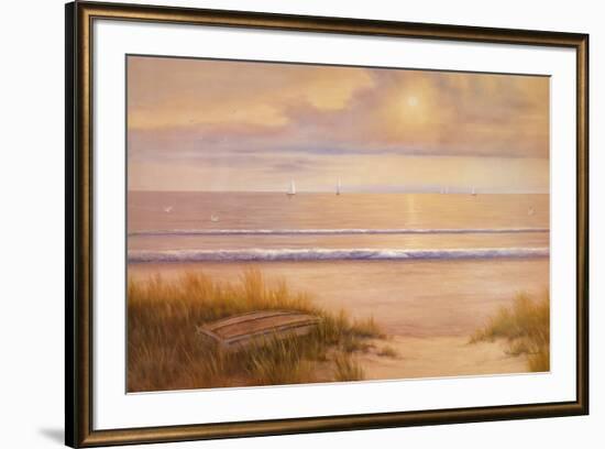 Ocean Surf-Diane Romanello-Framed Art Print