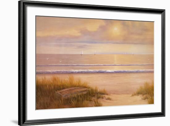 Ocean Surf-Diane Romanello-Framed Art Print