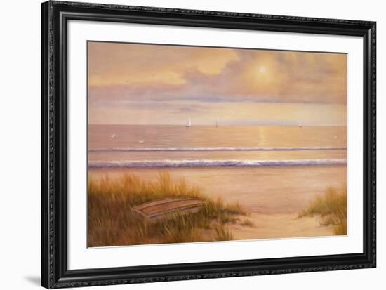 Ocean Surf-Diane Romanello-Framed Art Print