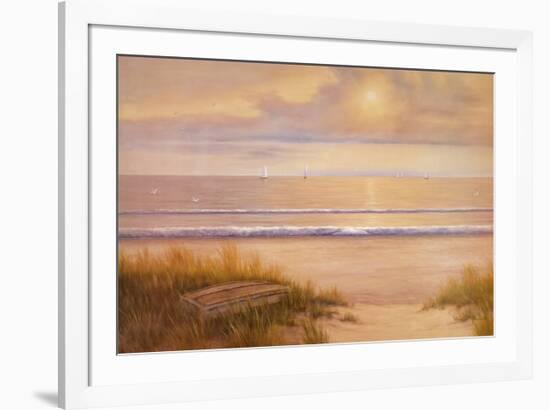 Ocean Surf-Diane Romanello-Framed Art Print