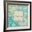 Ocean Tales Tile V-Pela Design-Framed Art Print