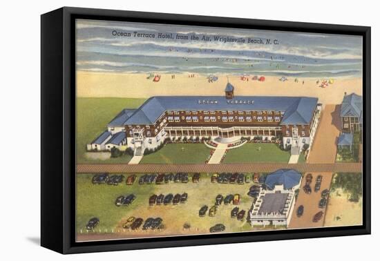 Ocean Terrace Hotel, Wrightsville Beach, North Carolina-null-Framed Stretched Canvas