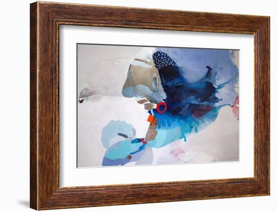 Ocean Tides-Lina Alattar-Framed Art Print