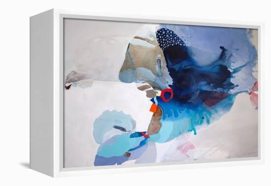 Ocean Tides-Lina Alattar-Framed Stretched Canvas