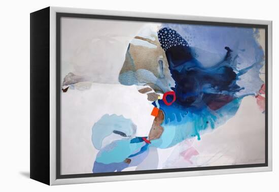 Ocean Tides-Lina Alattar-Framed Stretched Canvas