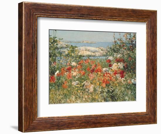 Ocean View-Childe Hassam-Framed Premium Giclee Print