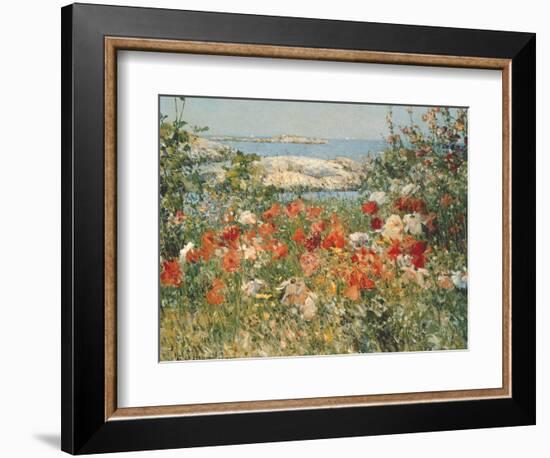 Ocean View-Childe Hassam-Framed Premium Giclee Print