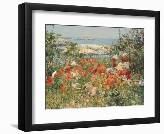 Ocean View-Childe Hassam-Framed Premium Giclee Print