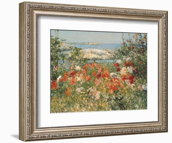 Ocean View-Childe Hassam-Framed Art Print