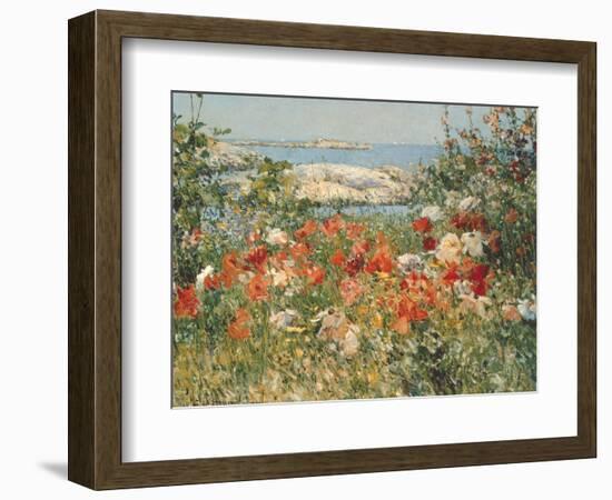 Ocean View-Childe Hassam-Framed Art Print