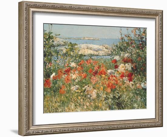 Ocean View-Childe Hassam-Framed Art Print