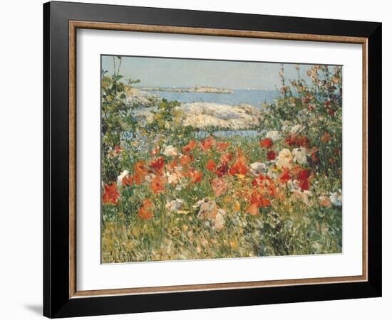 Ocean View-Childe Hassam-Framed Art Print