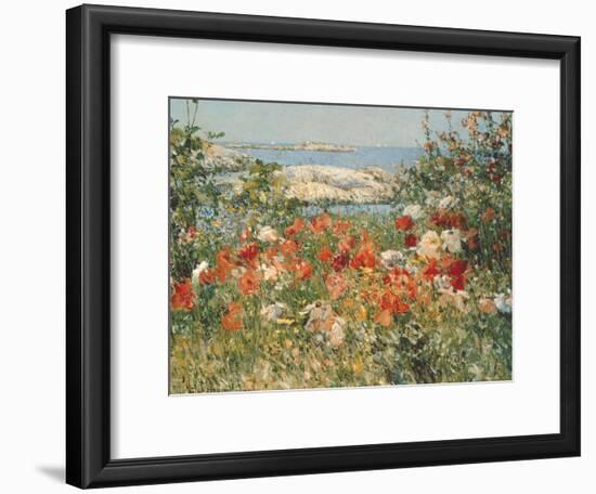 Ocean View-Childe Hassam-Framed Premium Giclee Print