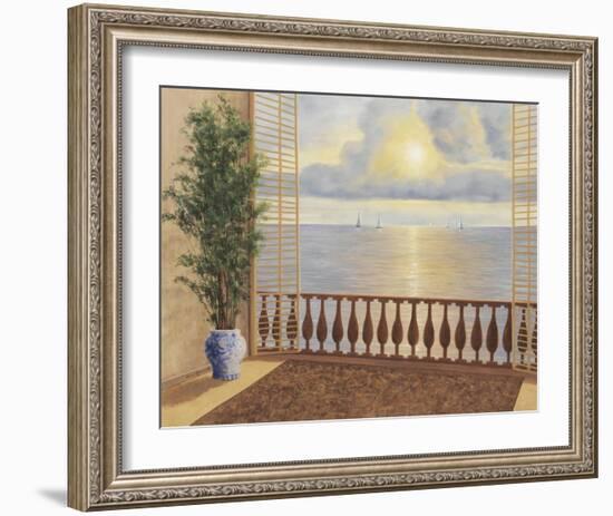 Ocean Villa-Diane Romanello-Framed Art Print