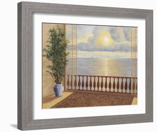 Ocean Villa-Diane Romanello-Framed Art Print