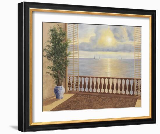 Ocean Villa-Diane Romanello-Framed Art Print