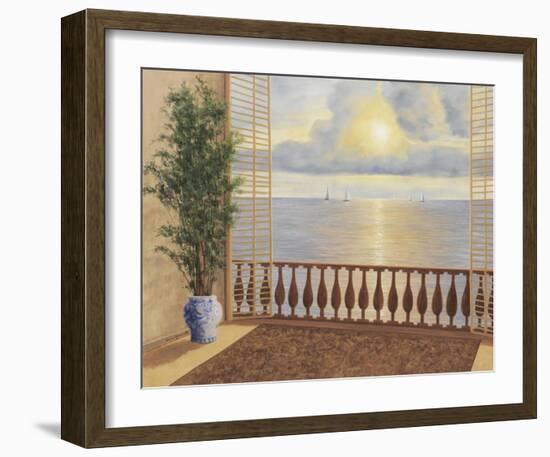 Ocean Villa-Diane Romanello-Framed Art Print