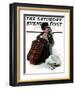 "Ocean Voyage" Saturday Evening Post Cover, September 8,1923-Norman Rockwell-Framed Giclee Print
