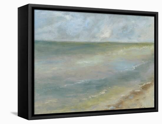 Ocean Walk I-Marilyn Wendling-Framed Stretched Canvas