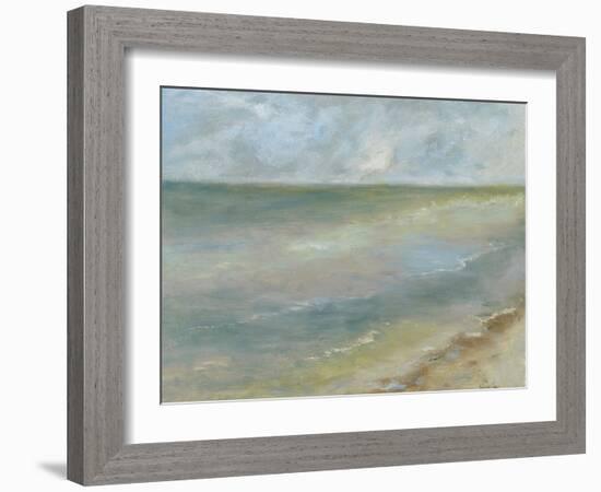 Ocean Walk I-Marilyn Wendling-Framed Art Print