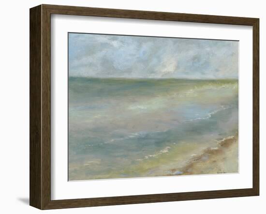 Ocean Walk I-Marilyn Wendling-Framed Art Print