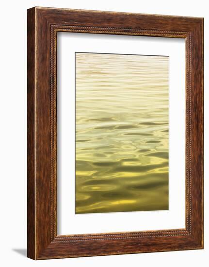 Ocean wave abstract-Savanah Plank-Framed Photographic Print