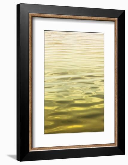 Ocean wave abstract-Savanah Plank-Framed Photographic Print