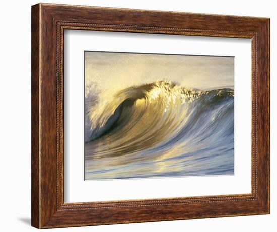 Ocean Wave Breaking-David Pu'u-Framed Photographic Print