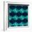 Ocean Wave Seamless Texture with Grunge Effect-gudinny-Framed Premium Giclee Print