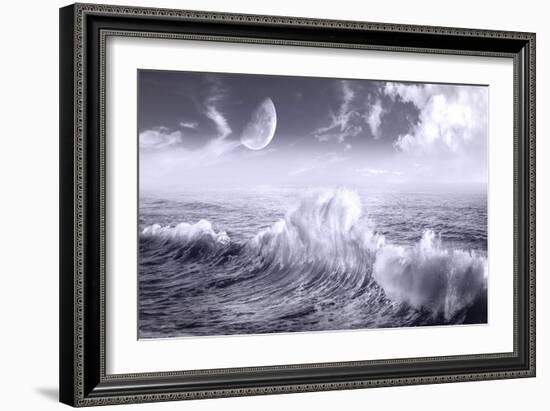 Ocean Wave-Ata Alishahi-Framed Giclee Print