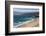 Ocean Waves Crashing on the Sandy Beach of Cascais, Surrounded by Cliffs, Estoril Coast-Roberto Moiola-Framed Photographic Print