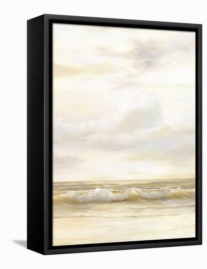 Ocean Waves II-Georgia Janisse-Framed Stretched Canvas