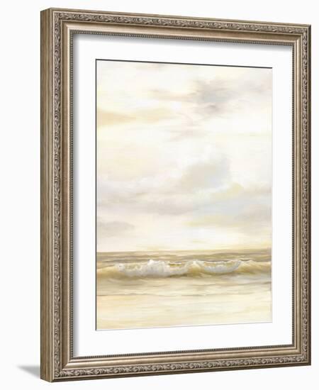 Ocean Waves II-Georgia Janisse-Framed Art Print