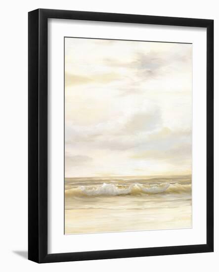 Ocean Waves II-Georgia Janisse-Framed Art Print