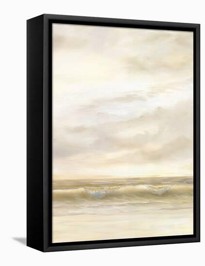 Ocean Waves III-Georgia Janisse-Framed Stretched Canvas
