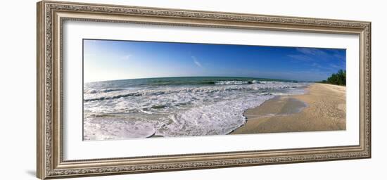 Ocean Waves on Beach Sanibel Island Fl-null-Framed Photographic Print