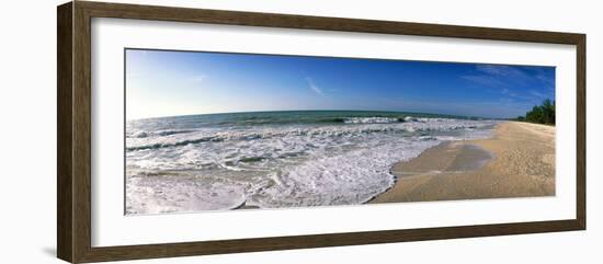 Ocean Waves on Beach Sanibel Island Fl-null-Framed Photographic Print
