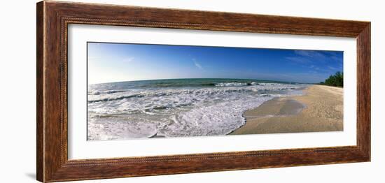 Ocean Waves on Beach Sanibel Island Fl-null-Framed Photographic Print