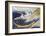 Ocean Waves-Katsushika Hokusai-Framed Giclee Print