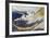 Ocean Waves-Katsushika Hokusai-Framed Giclee Print