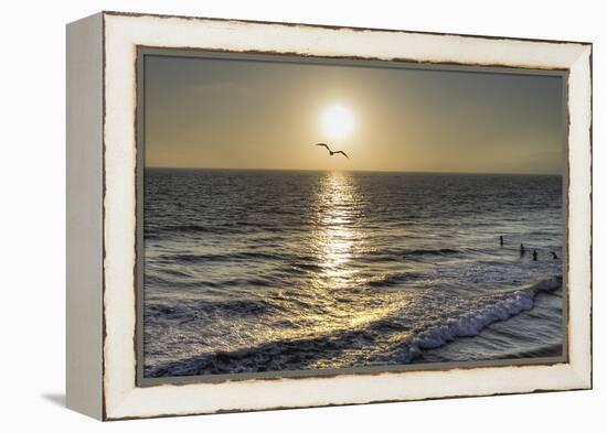 Ocean Waves-Giuseppe Torre-Framed Premier Image Canvas