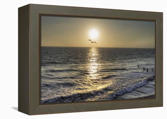 Ocean Waves-Giuseppe Torre-Framed Premier Image Canvas