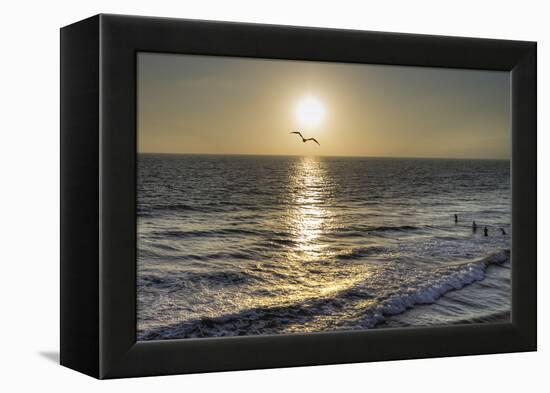 Ocean Waves-Giuseppe Torre-Framed Premier Image Canvas