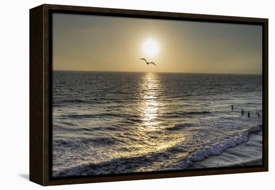 Ocean Waves-Giuseppe Torre-Framed Premier Image Canvas