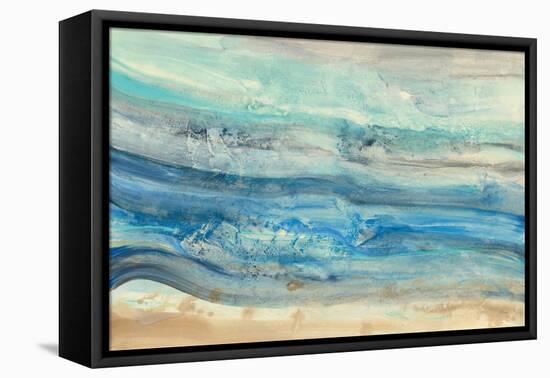 Ocean Waves-Albena Hristova-Framed Stretched Canvas