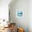 Ocean Whale 1-Ken Roko-Framed Art Print displayed on a wall