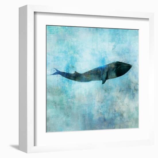 Ocean Whale 1-Ken Roko-Framed Art Print